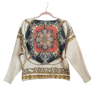 Northern Angel Women's Dolman Sleeve Ribbed Boat Neck Sweater Top One Size